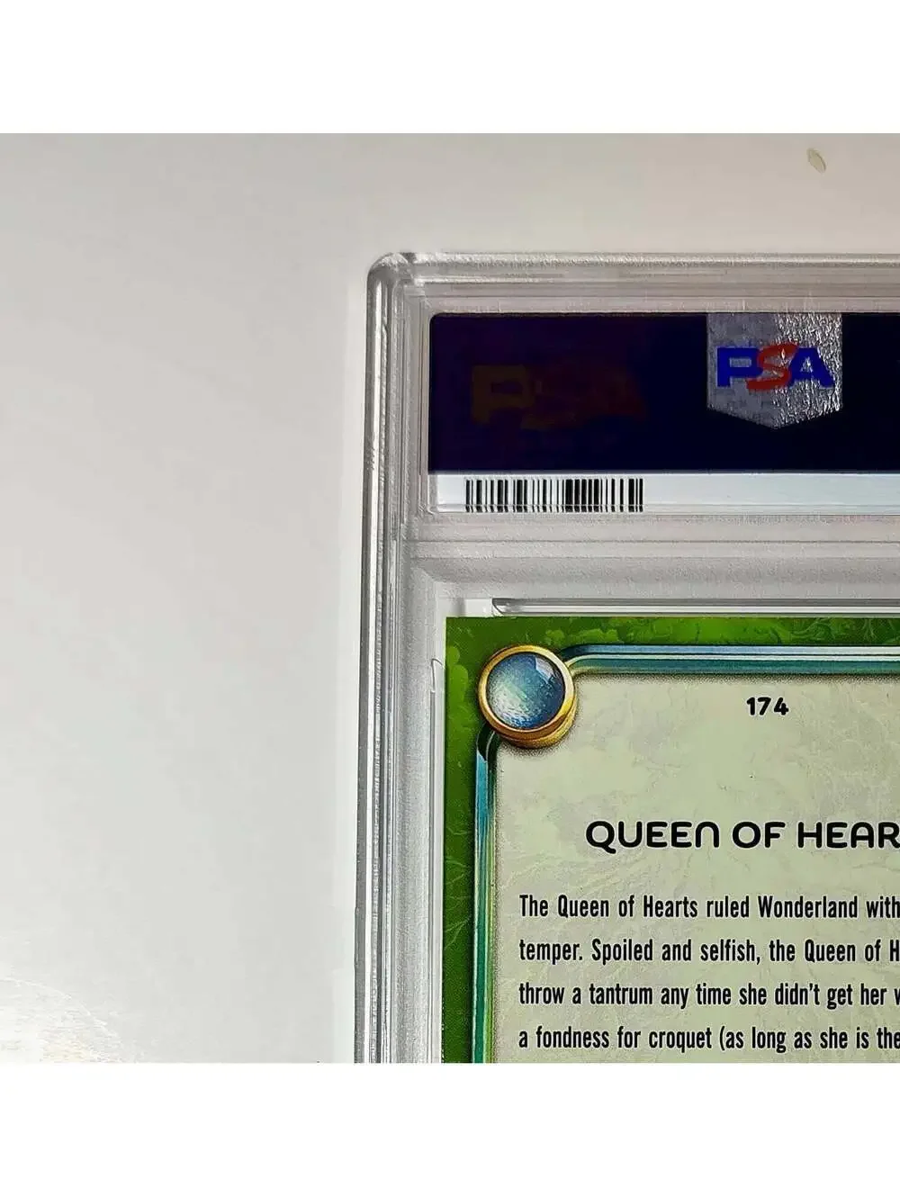 Queen of Hearts 2025 Topps Disney #174 Card Alice in Wonderland PSA 10 GM